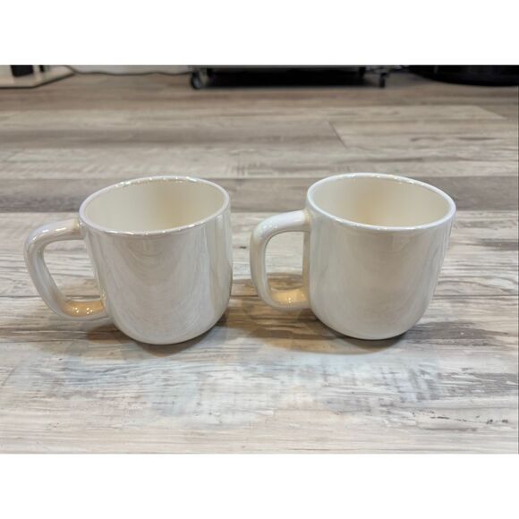 Target Bullseye White Iridescent Bunny Mug, Coffee Cup - Picture 2 of 7